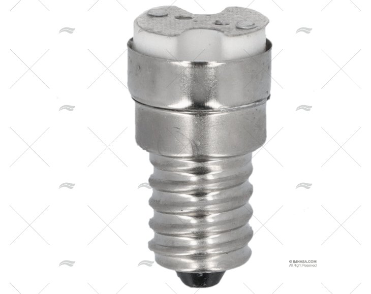 ADAPTADOR BASE E14          PARA LED G4-MR1