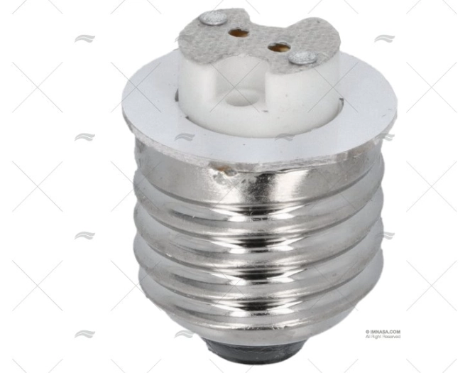 ADAPTADOR BASE E27          PARA LED G4-MR1