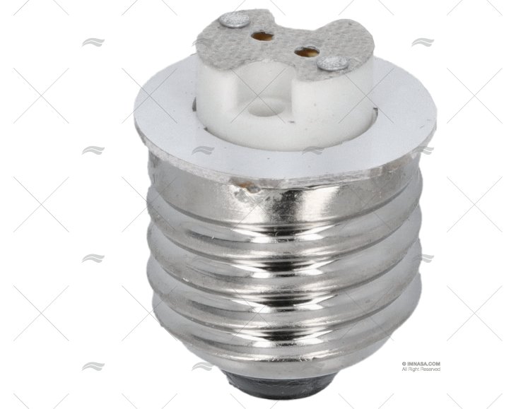 ADAPTADOR BASE E27          PARA LED G4-MR1