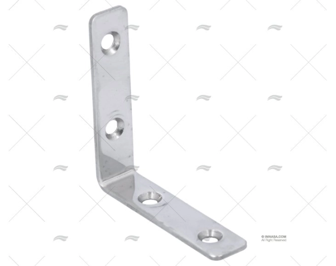 ANGOLO SUPPORTO 90º INOX 60mm