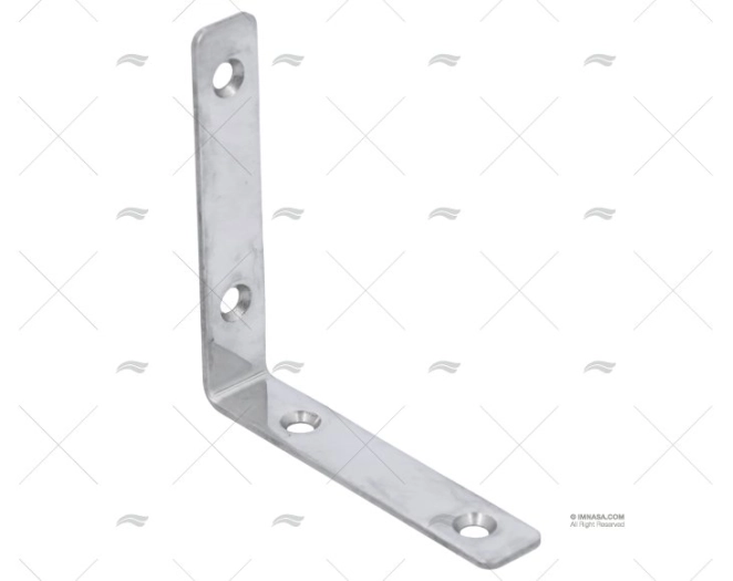 ÂNGULO SUPORTE 90º INOX 76mm