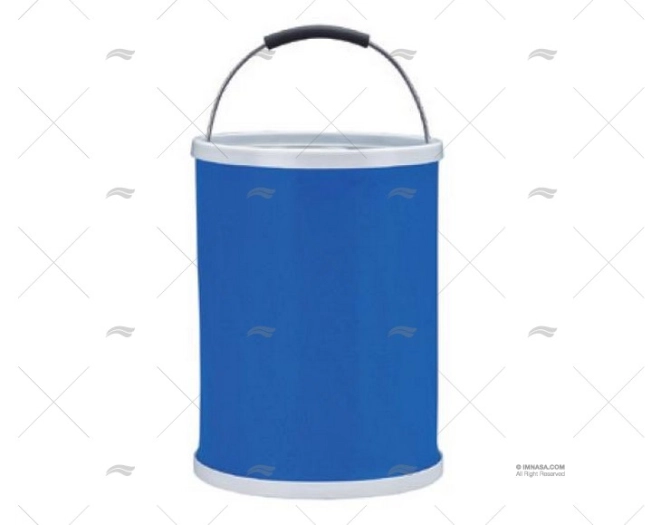 STOW-AWAY NYLON BUCKET 9L BLUE