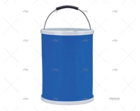 STOW-AWAY NYLON BUCKET 9L BLUE