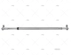 TIE-ROD SS ADJUSTABLE 650-950mm IA03