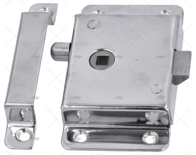 SERRATURA SINISTRA POMELLO INOX