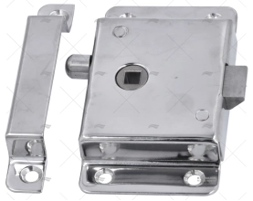 FECHADURA ESQUERDA POMO INOX