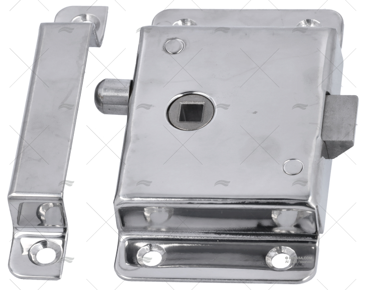 SERRATURA SINISTRA POMELLO INOX