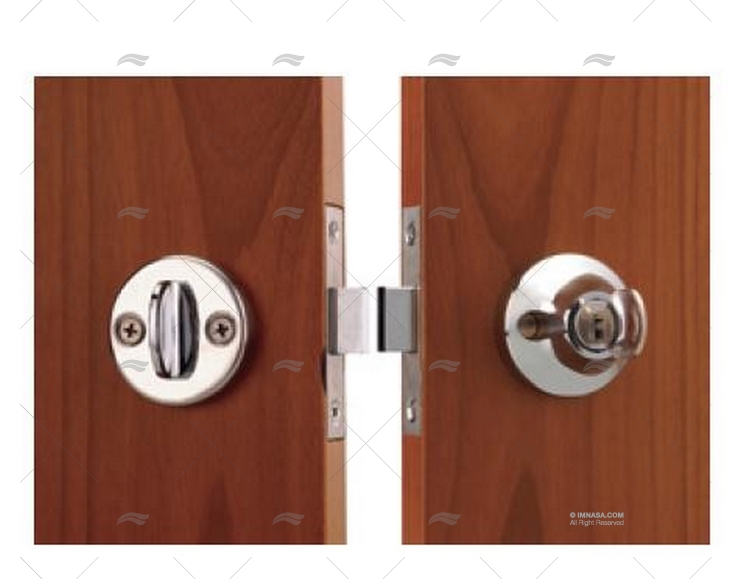 CHIUSURA CABINA ROTONDA INTERNA CHIAVE 19-