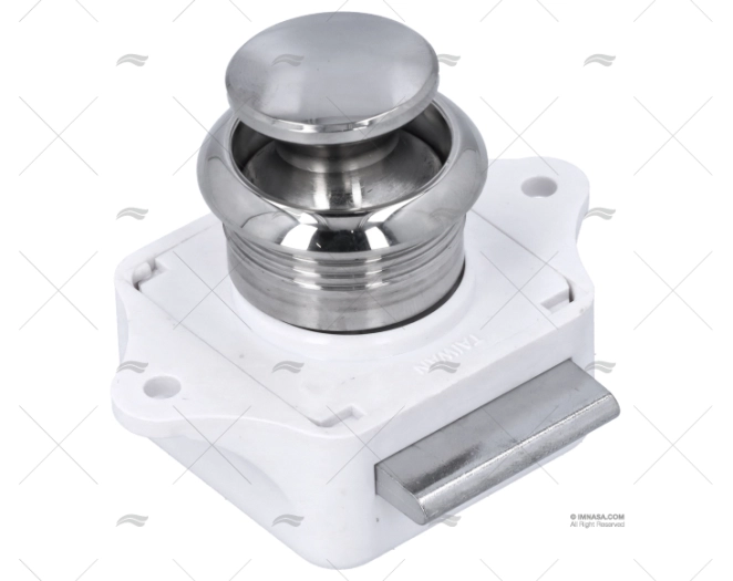CHIUSURA PULSANTE INOX LUCIDO