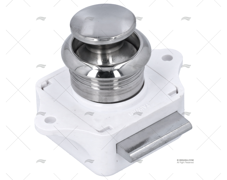 FECHO BOTÃO INOX POLIDO