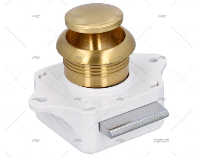 FECHO BOTÃO LATÃO SATINADO