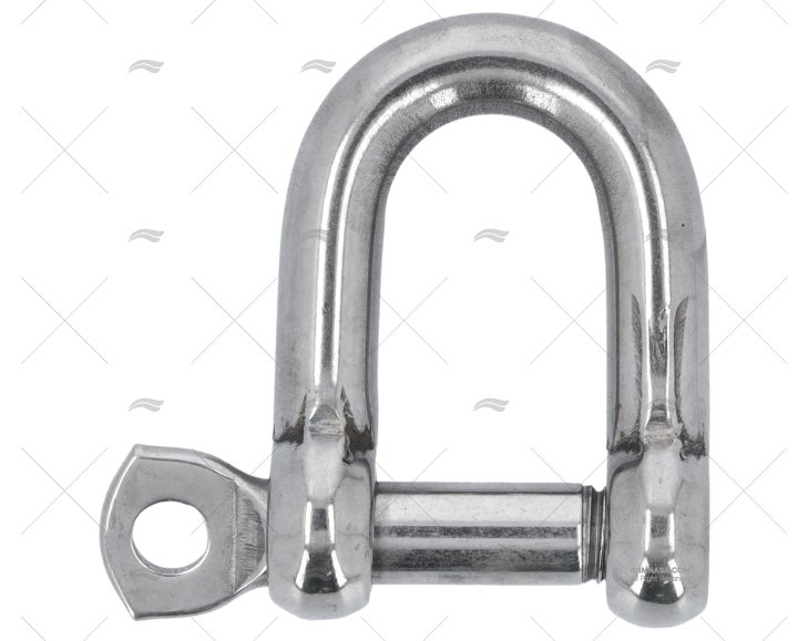 GRILLO DRITTO CORTO AISI-316 12mm