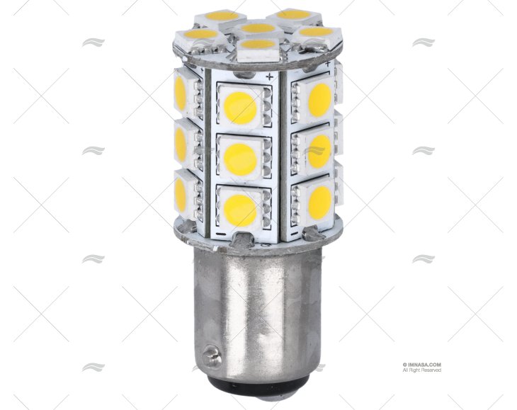 LÂMPADA BAY15D 12-24V 3,5W LED 360º 17X