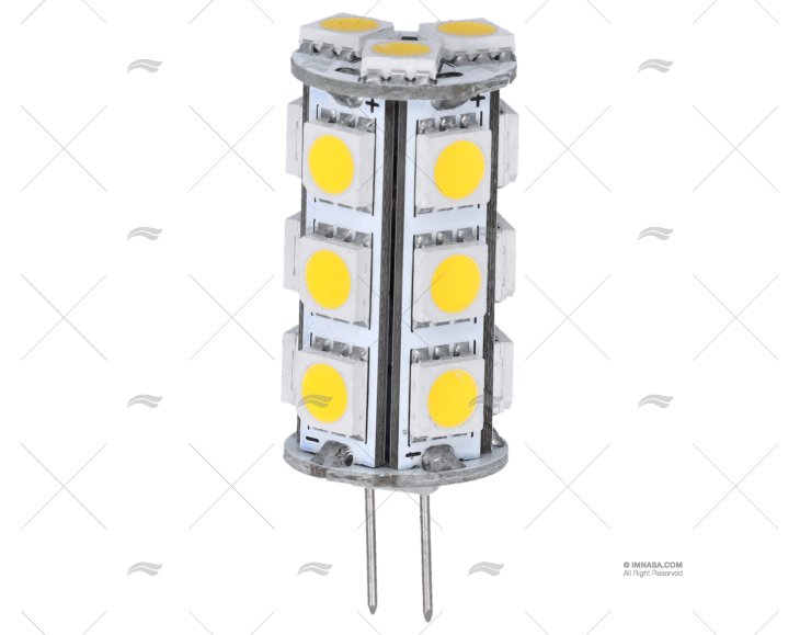 BOMBILLA G4 12/24V  3W SMD LED15X40 290L