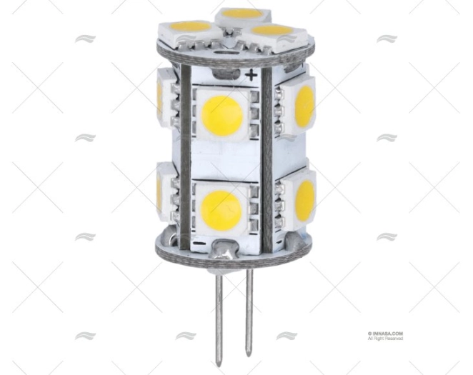 Lampadina G4 12V  1,5W SMD Led 13X36 150L