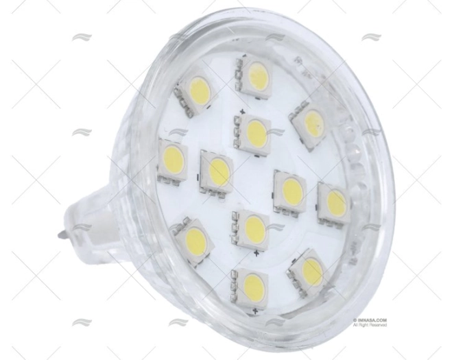 LAMPADINA MR16 12V  2  W LED 50X48 200LUM