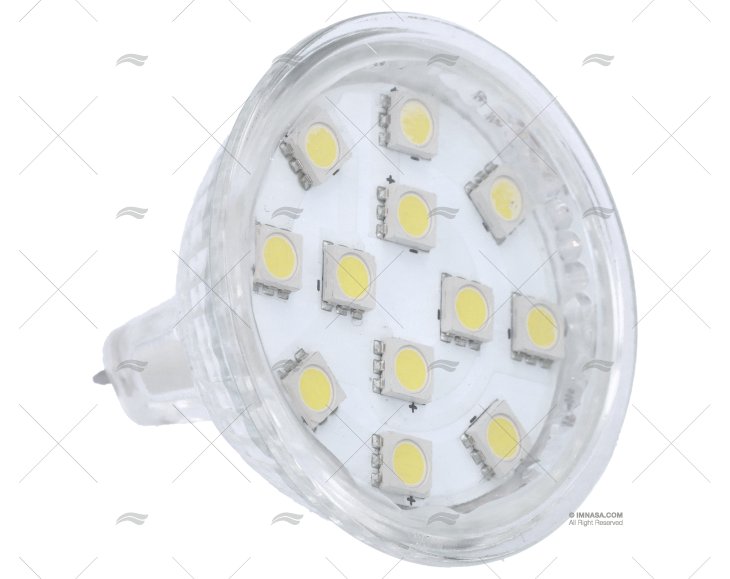 LÂMPADA MR16 12V  2  W LED 50X48 200LUM