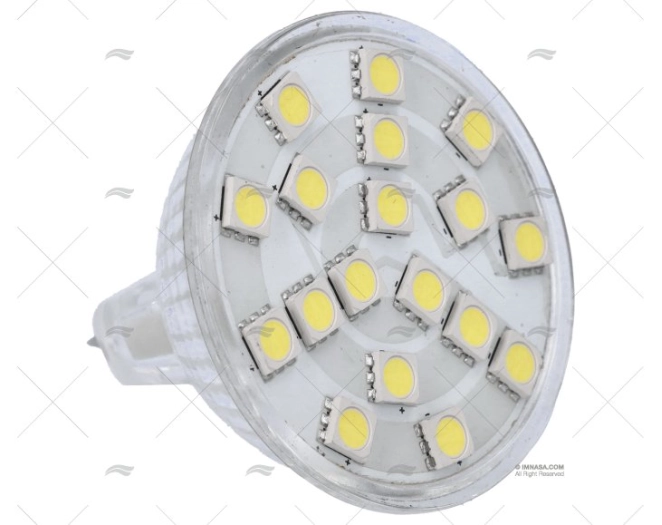 Lampadina MR16 12V  2,8W Led 50X48 300LUM