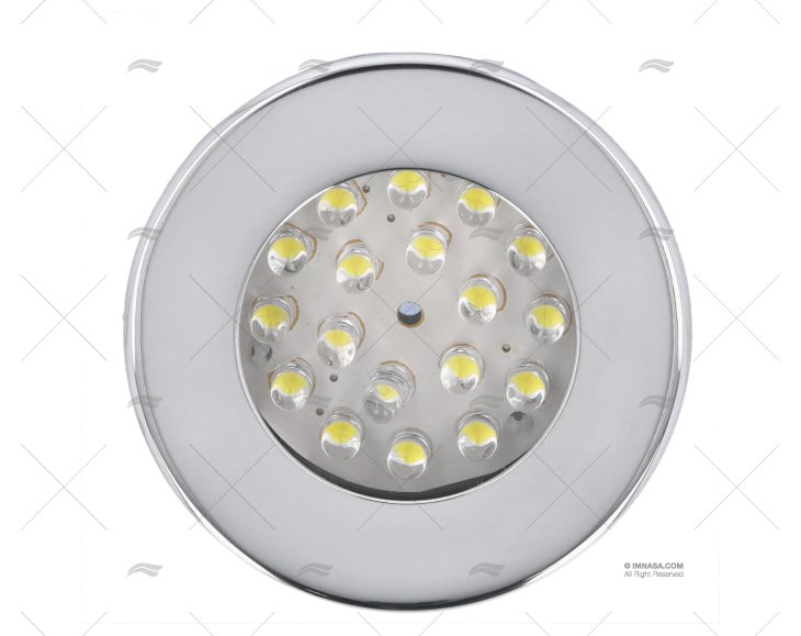 LUZ LED 70mm 12V IP-65 CROMADO