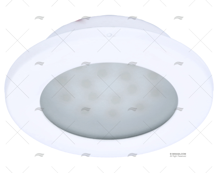 DOME LIGHTY  88mm 12/28V IP-65 WHITE