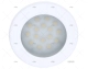 DOME LIGHTY  88mm 12/28V IP-65 WHITE