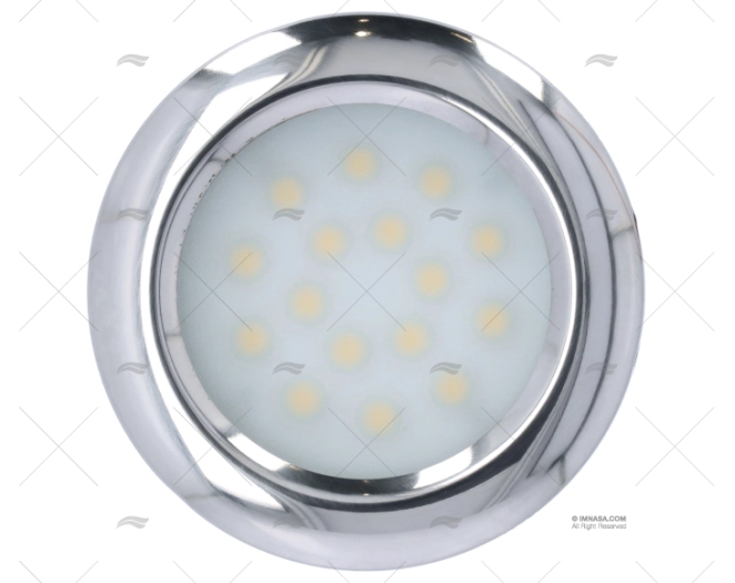 LUCE PLAFONIERA LED  88mm 12/28V IP-65 LUCIDATO