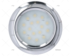 LUCE PLAFONIERA LED  88mm 12/28V IP-65 LUCIDATO