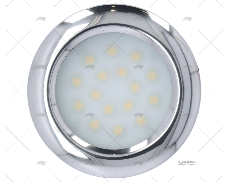 LUCE PLAFONIERA LED  88mm 12/28V IP-65 LUCIDATO