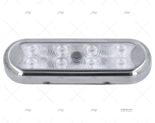 LUCE PIATTA SOFFITTO 12-24V IP65 C/INT