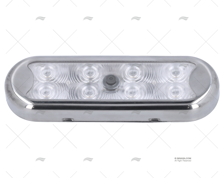 LUCE PIATTA SOFFITTO 12-24V IP65 C/INT