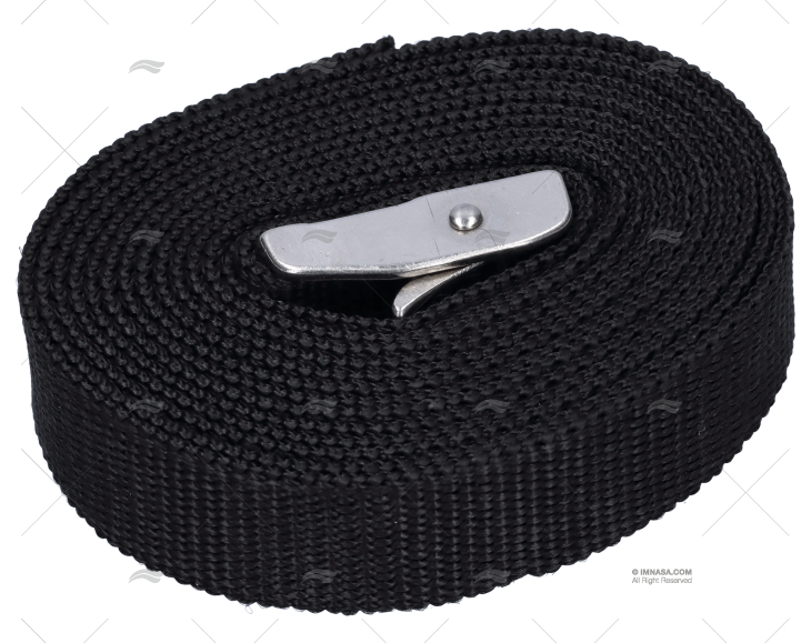 STRAP W/CAM LOCK BUCKLE SS 25mm X 2.5m