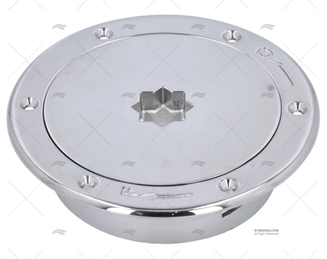 REGISTO DE EMERGÊNCIA INOX 132mm