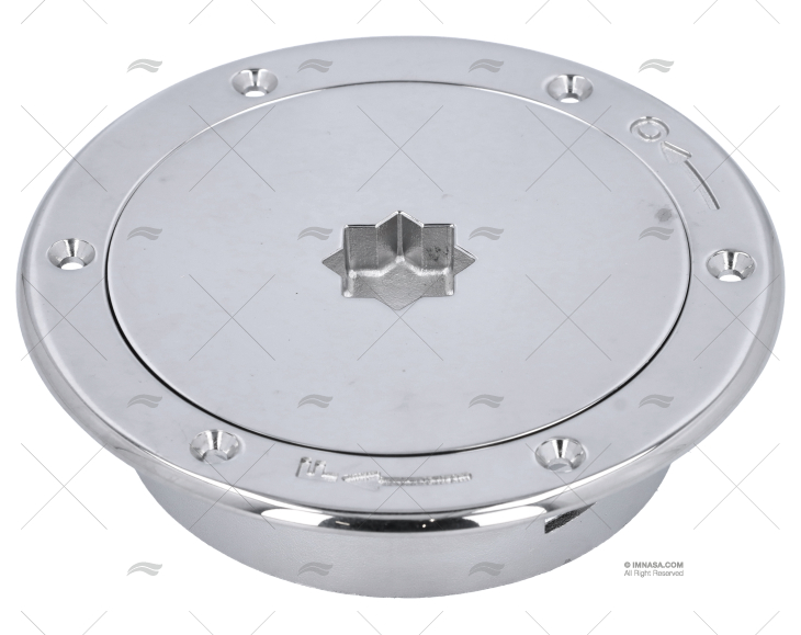 PORTELLO DI ISPEZIONE DI SOCCORSO INOX 132mm