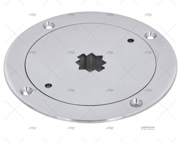 COPERCHIO PORTELLO DI ISPEZIONE INOX 142mm