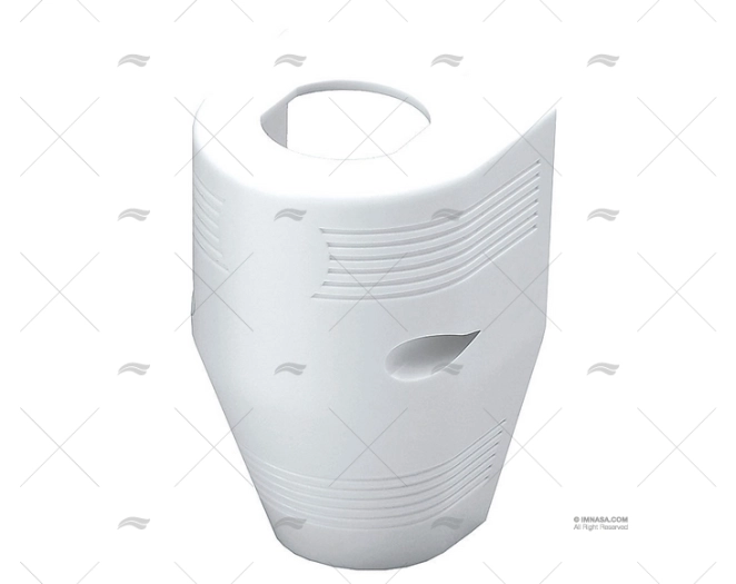 SOPORTE PARA TOMA USB O MECHERO BLANCA