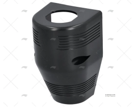 SUPORTE PARA TOMADA USB OU ISQUEIRO PRETO