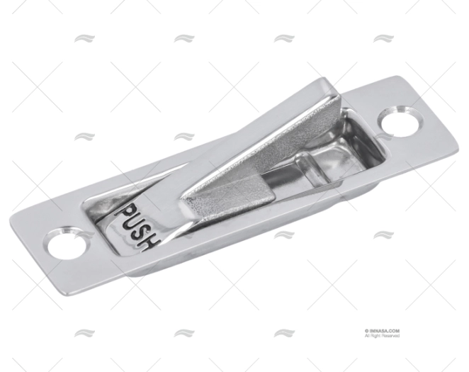 PUXADOR INOX PARA CORREDIÇA 76X26mm