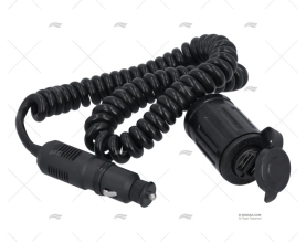 TOMADA USB 12V 2 ENTRADAS EXTENSÃO ISQUEIRO 1.8MT