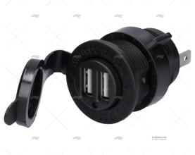 TOMADA USB 12V 2 ENT. 12-24V