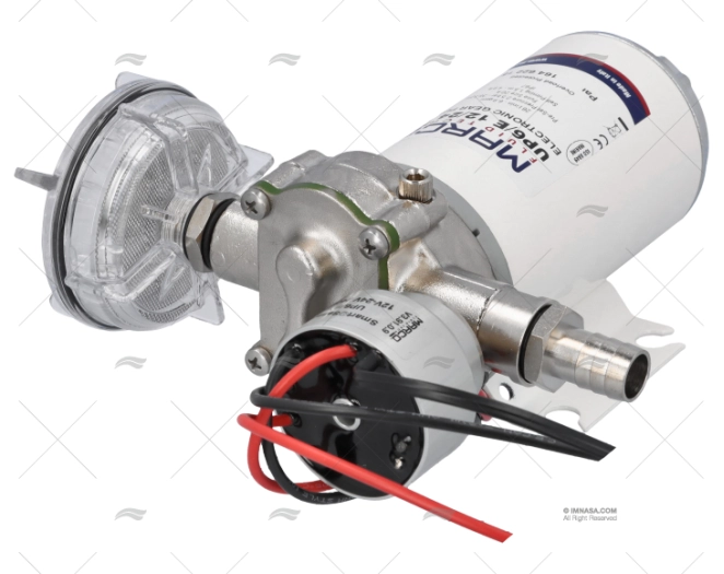 BOMBA PRESSÃO 12/24V 1560L/H MAR UP6/E 1 MOLDURA