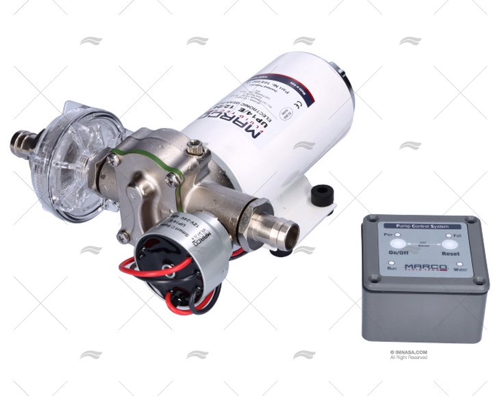 POMPA PRESSIONE 12/24V 2760L/H MAR UP14/E CORNICE