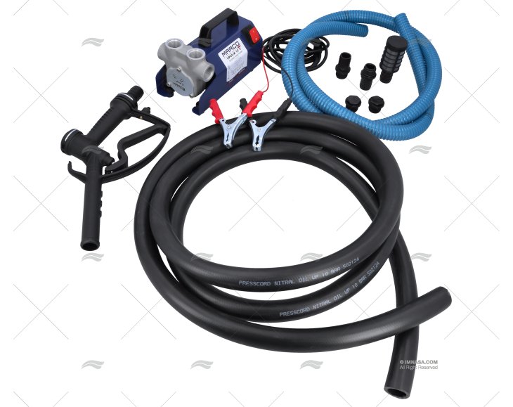 BOMBA DE TRANSFERÊNCIA GASÓLEO 12V 45L/M KIT MARCO