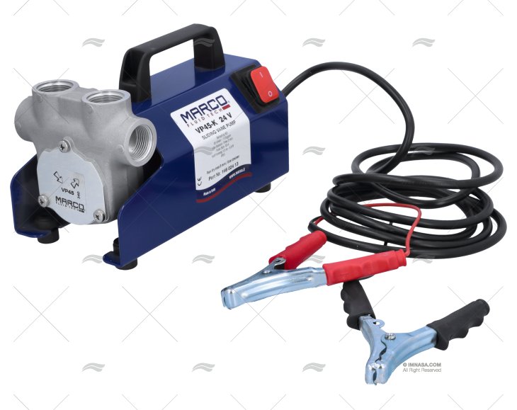 BOMBA TRASVASE DIESEL 24V 45L/M KIT MARCO