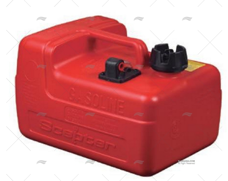 DEPÓSITO DE COMBUSTÍVEL  12L SCEPTER VERMELHO