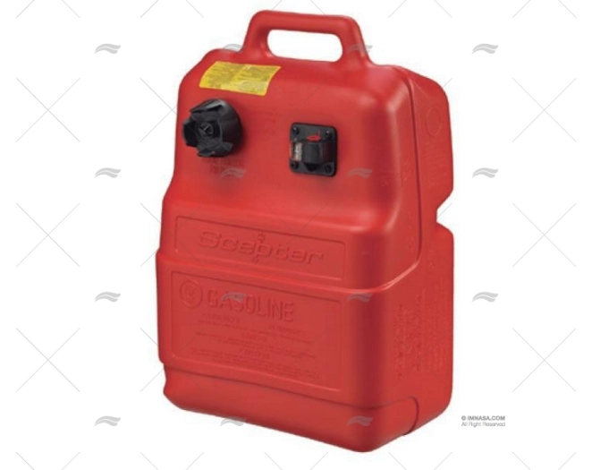 DEPÓSITO COMBUSTÍVEL  25L SCEPTER VERMELHO