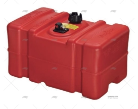 RECTAGULAR PORTABLE FUEL TANK 45L LOW SCEPTER