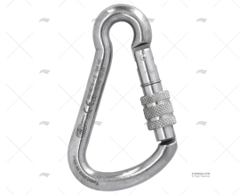 MOSQUETÃO SEM OLHAL 100 INOX ROSCA HR KONG