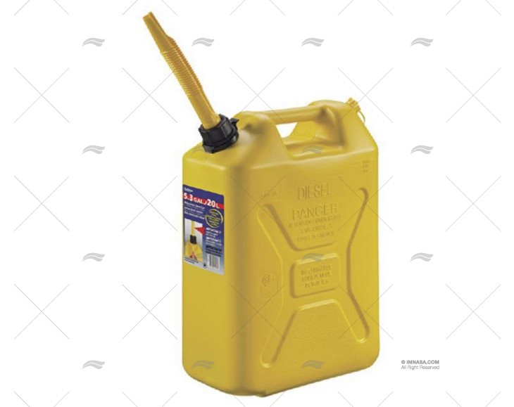 DEPOSITO COMBUSTIBLE  20L SCEPTER AMARIL