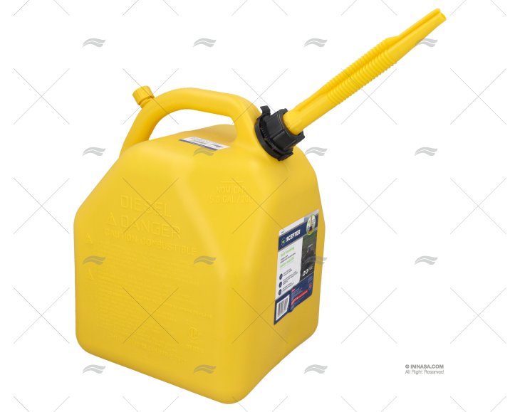 DEPOSITO COMBUSTIBLE  20L SCEPTER AMARIL