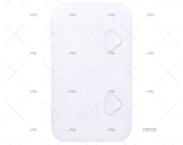 TAMPA DE REGISTO EM PVC BRANCA 353x606mm